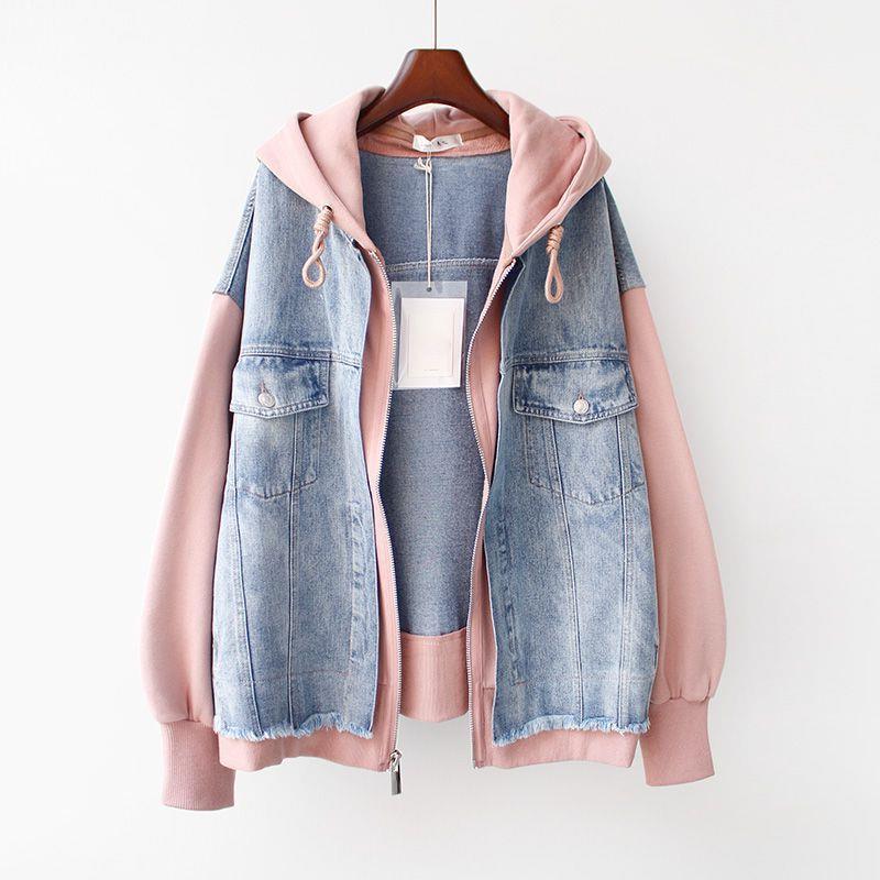 MIRA™ | Dual-Tone Denim Jacket
