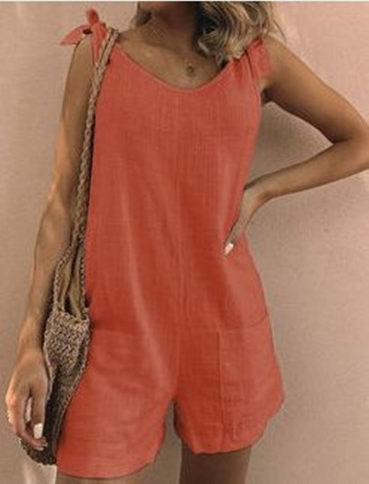 LILA™ – Casual Sleeveless Playsuit