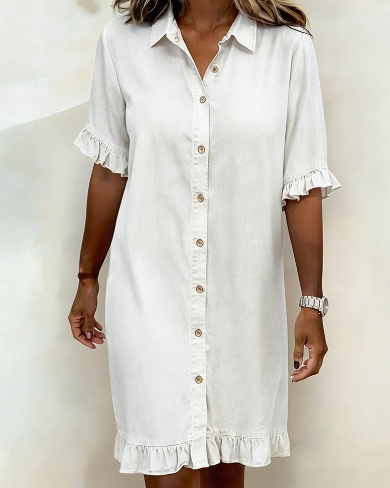 Linea Aarhus™ | Relaxed Dress with Soft Ruching