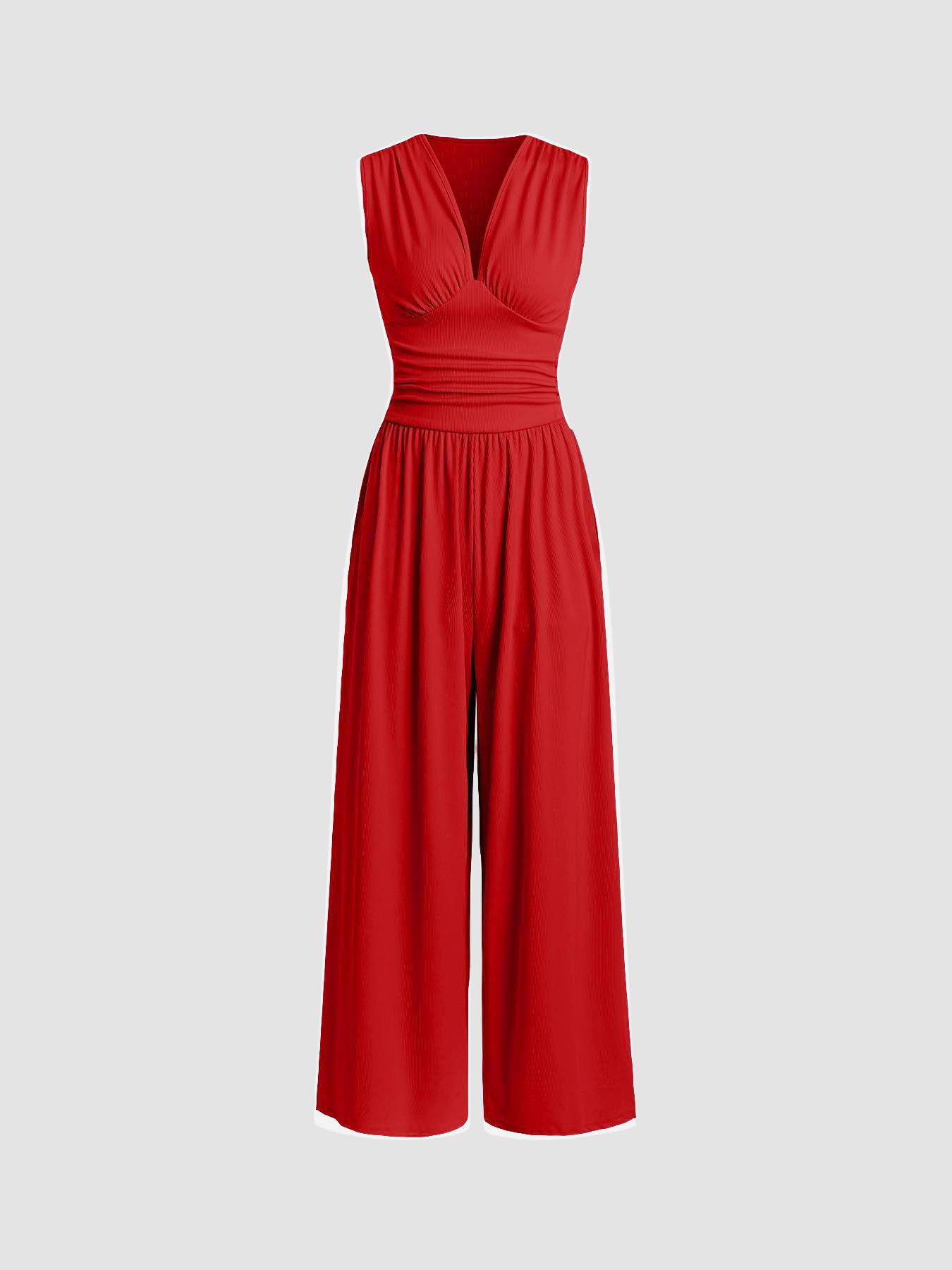 CHARITY – Chic Wide-Leg Jumpsuit