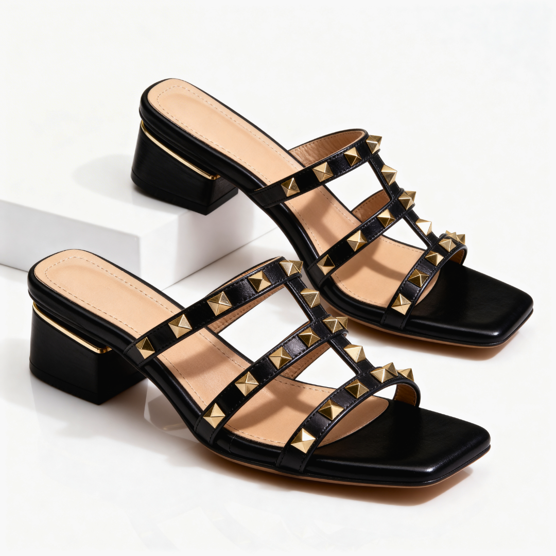 Vivienne | Studded Sandal