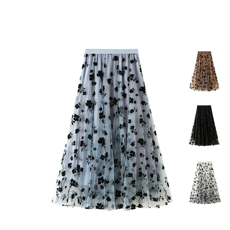 ADELINE™ – Floral Midi Skirt