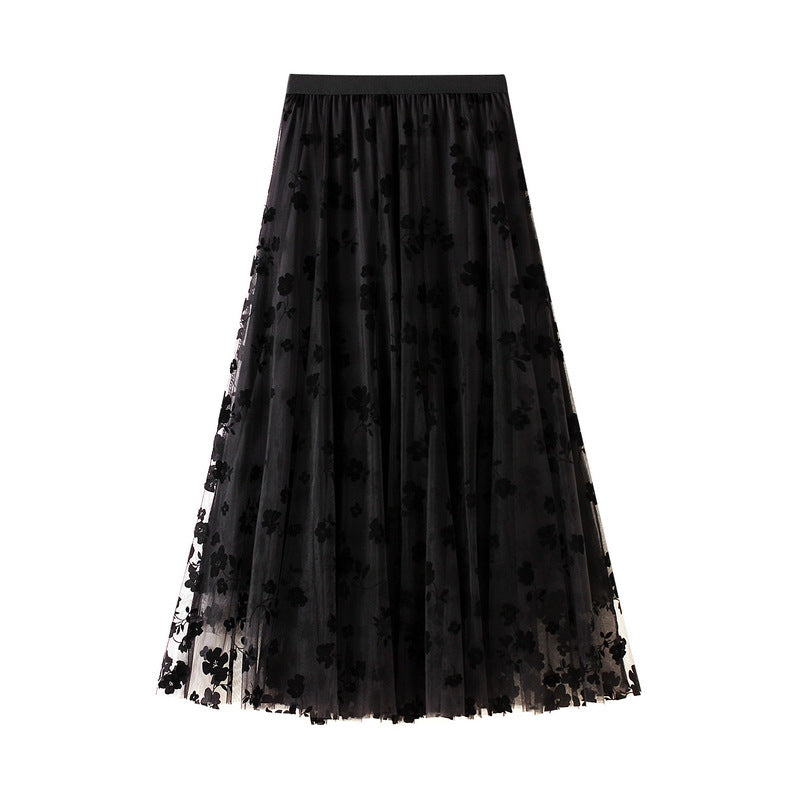 ADELINE™ – Floral Midi Skirt