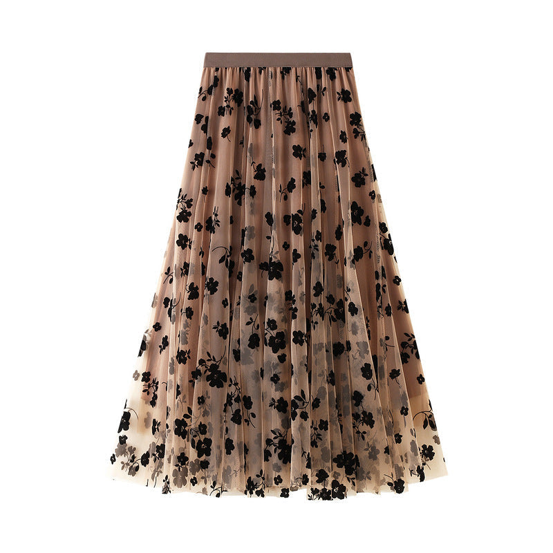 ADELINE™ – Floral Midi Skirt