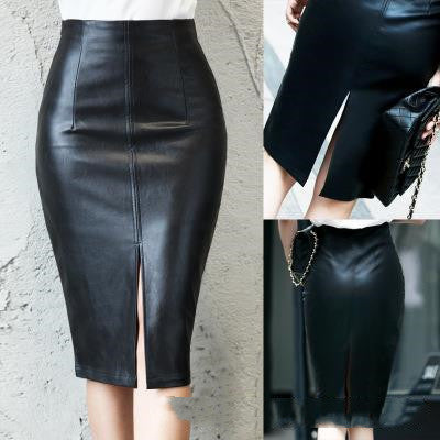 MONIQUE™ – Leather Pencil Skirt