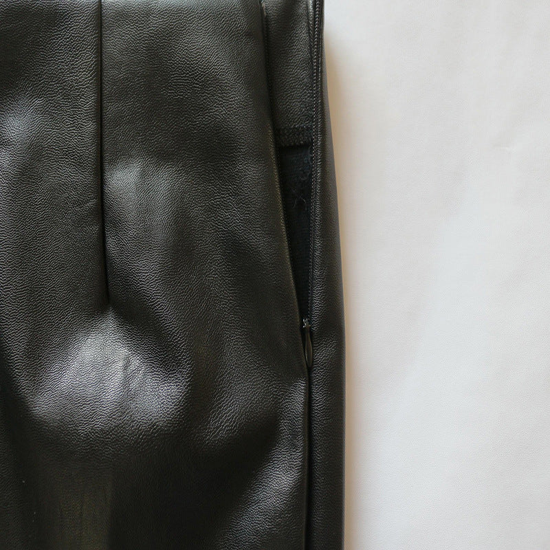 MONIQUE™ – Leather Pencil Skirt