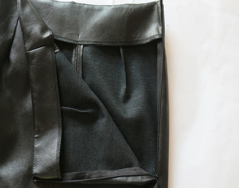 MONIQUE™ – Leather Pencil Skirt