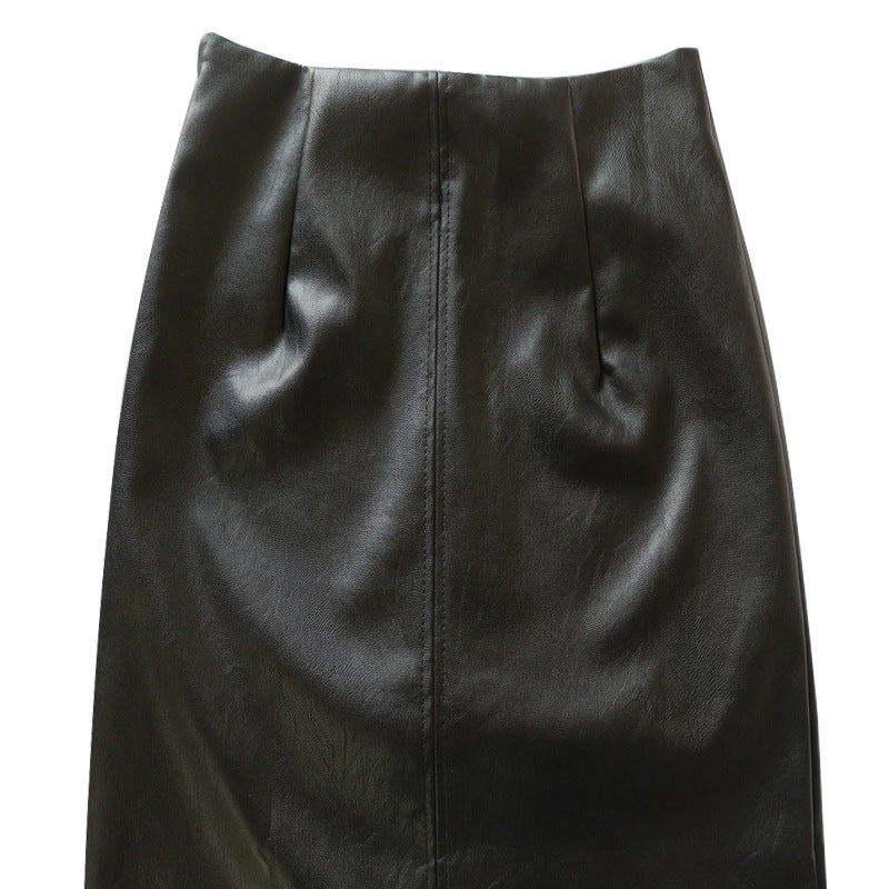 MONIQUE™ – Leather Pencil Skirt