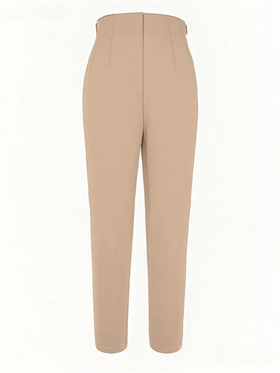 Women’s High Waist Skinny Ankle Pants – Solid Commuter Style
