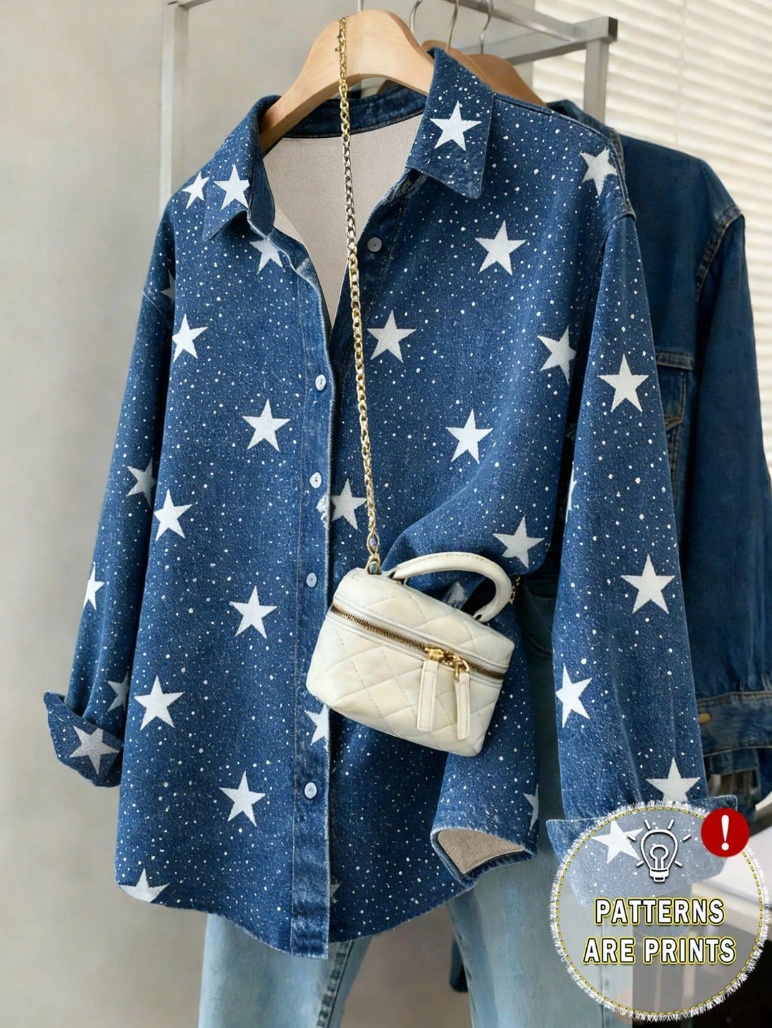 Women's Cherry Print Shirt, Autumn