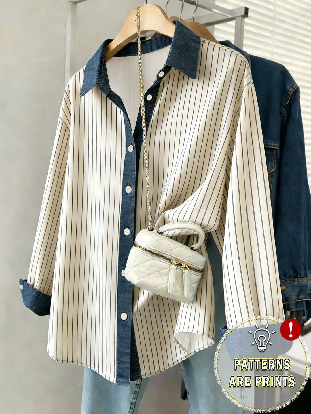 Women's Cherry Print Shirt, Autumn