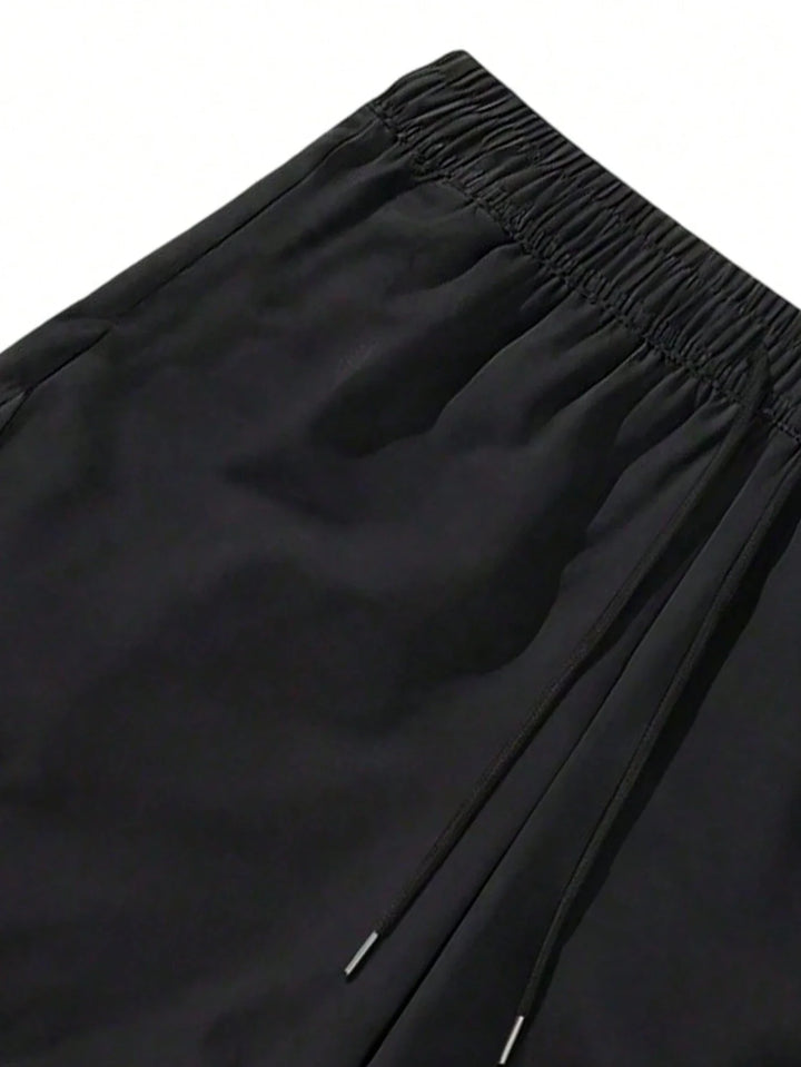 Women’s Summer Casual Drawstring Waist Shorts With Side Pocket Holes