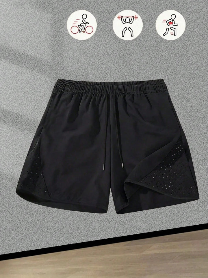 Women’s Summer Casual Drawstring Waist Shorts With Side Pocket Holes