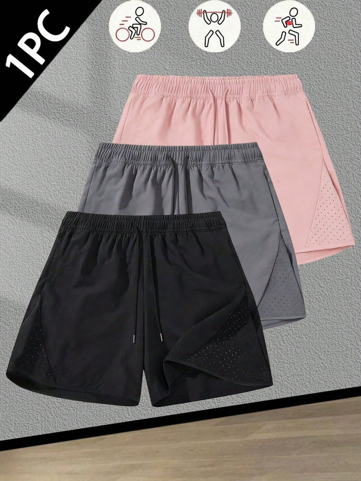 Women’s Summer Casual Drawstring Waist Shorts With Side Pocket Holes