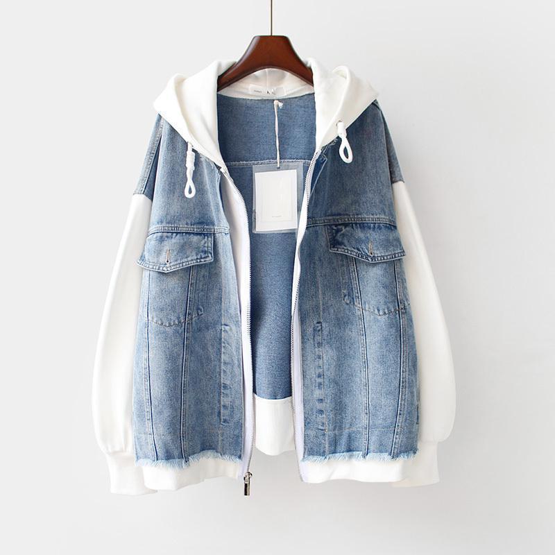 MIRA™ | Dual-Tone Denim Jacket