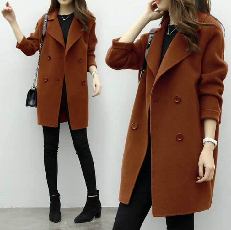 CELINA™ - Long Trench Coat