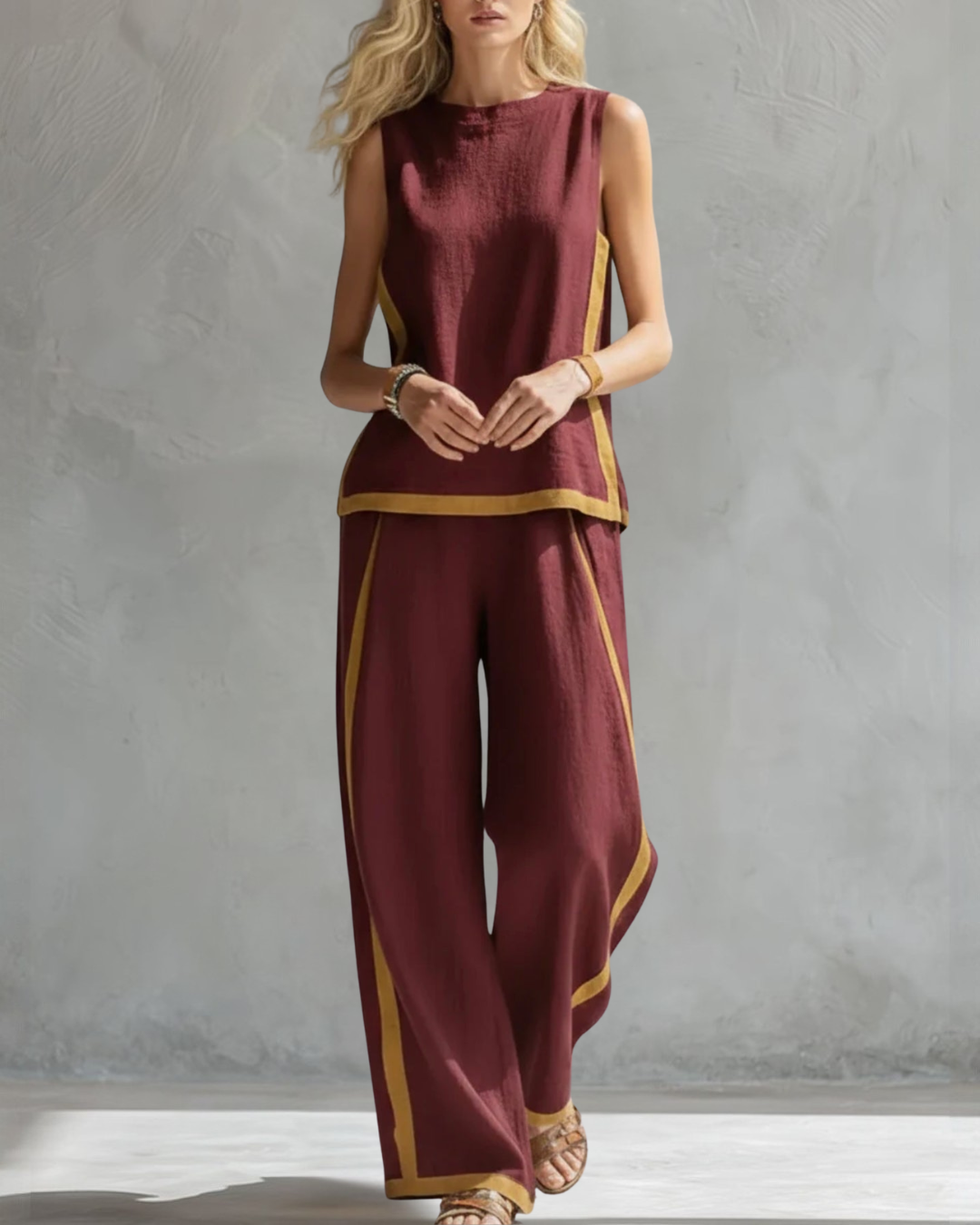 Evelyn | Elegant Two-Piece Co-ord Set