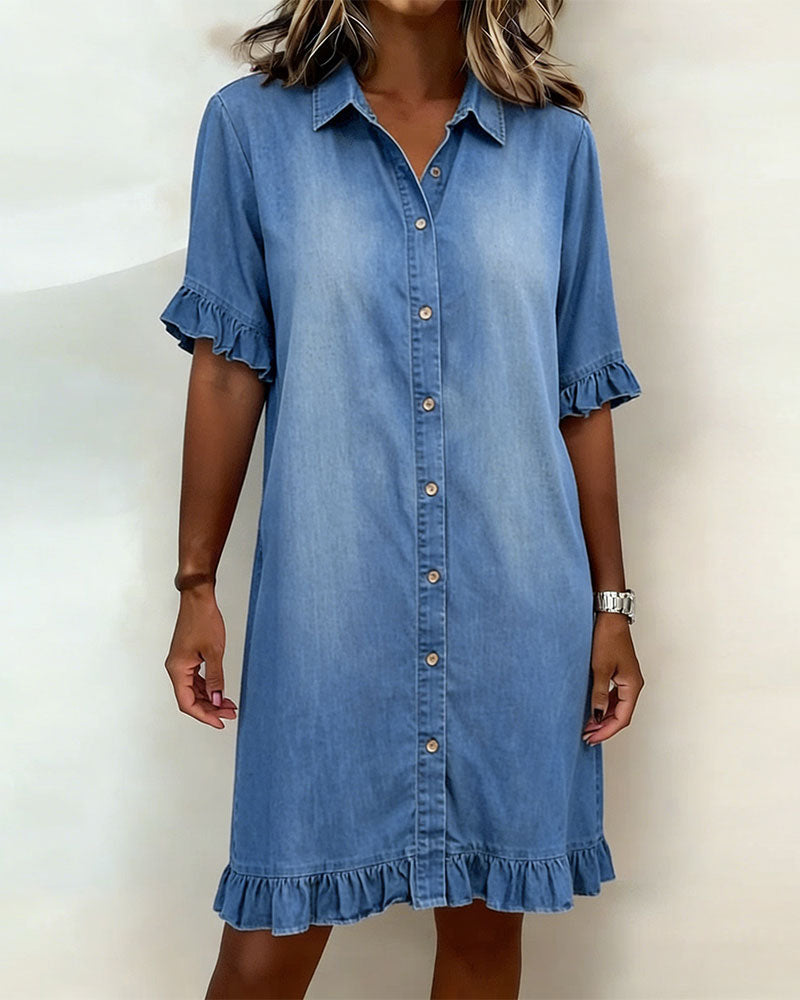 Linea Aarhus™ | Relaxed Dress with Soft Ruching