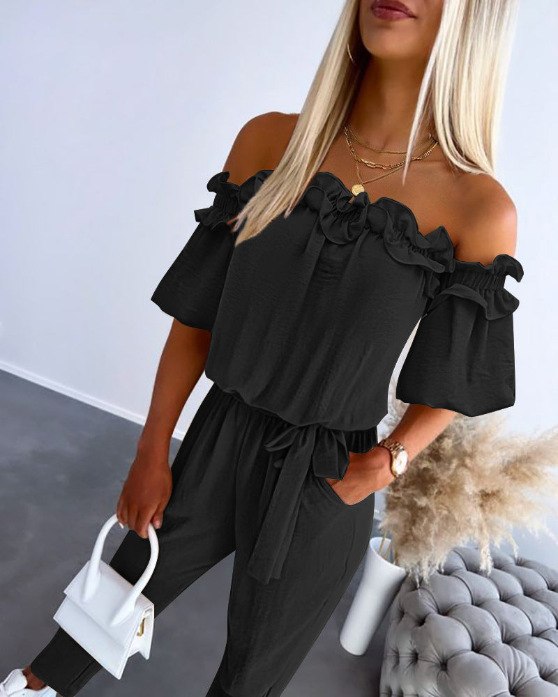 CAMILA™ – Tie-Waist Jumpsuit