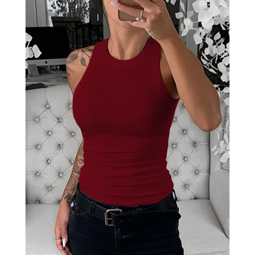 Emily | Everyday Casual Sleeveless  Pullover