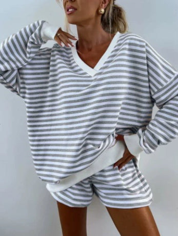 NOLANI™ – Relaxed Striped Lounge Set