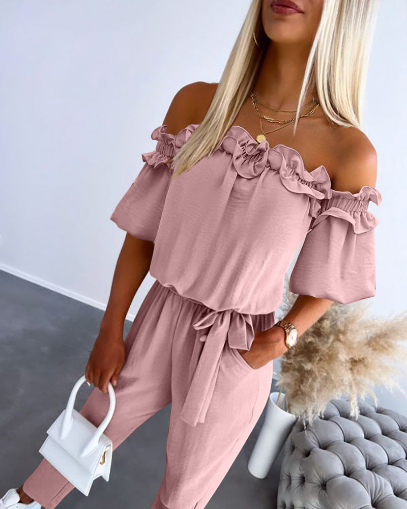 CAMILA™ – Tie-Waist Jumpsuit