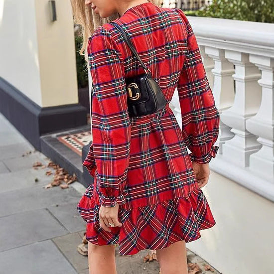 EMILY™ - Plaid Mini Dress