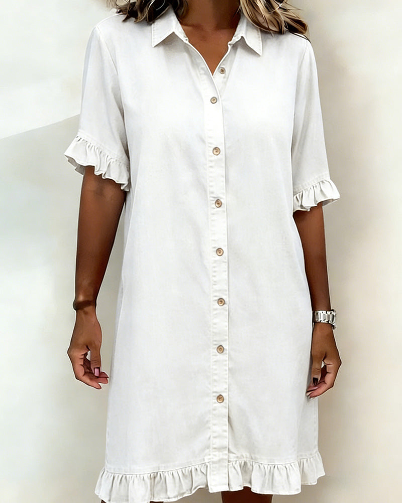 Linea Aarhus™ | Relaxed Dress with Soft Ruching