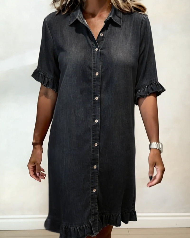 Linea Aarhus™ | Relaxed Dress with Soft Ruching