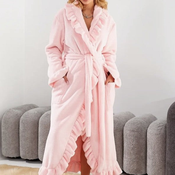 HEXA™ - Classy Ruffle Hem Robe