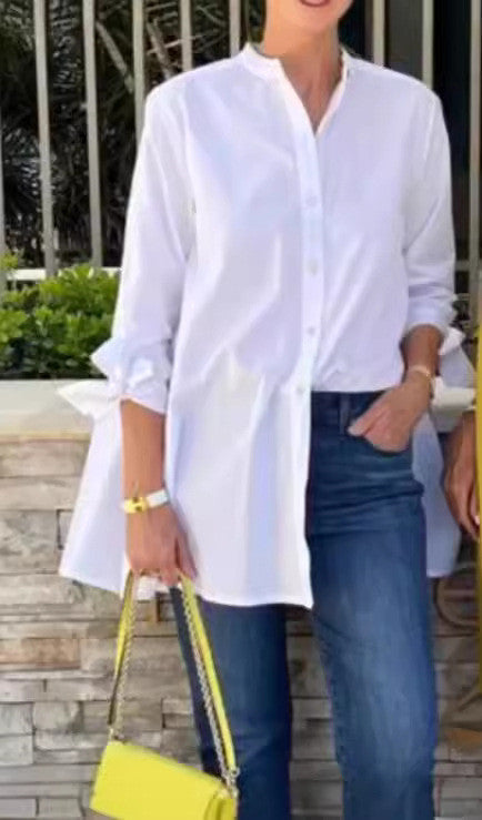 CÉLINA™ - Long Shirt Jacket