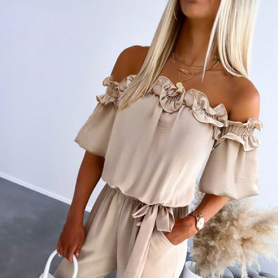 CAMILA™ – Tie-Waist Jumpsuit