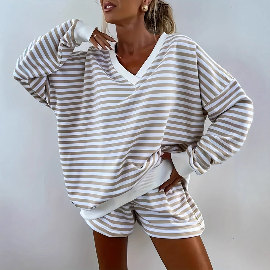 NOLANI™ – Relaxed Striped Lounge Set