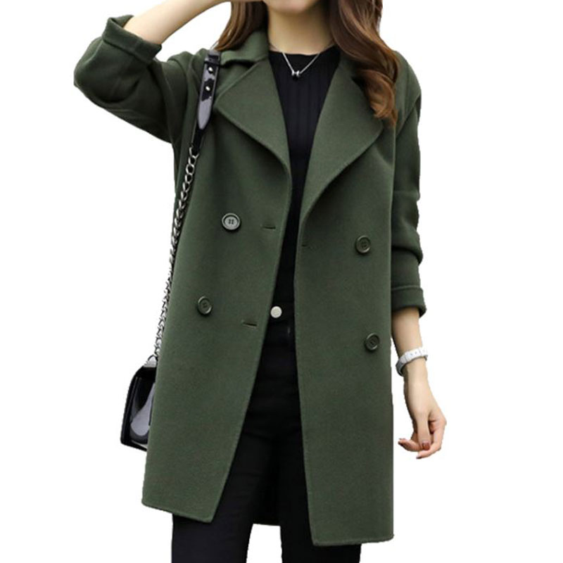 CELINA™ - Long Trench Coat