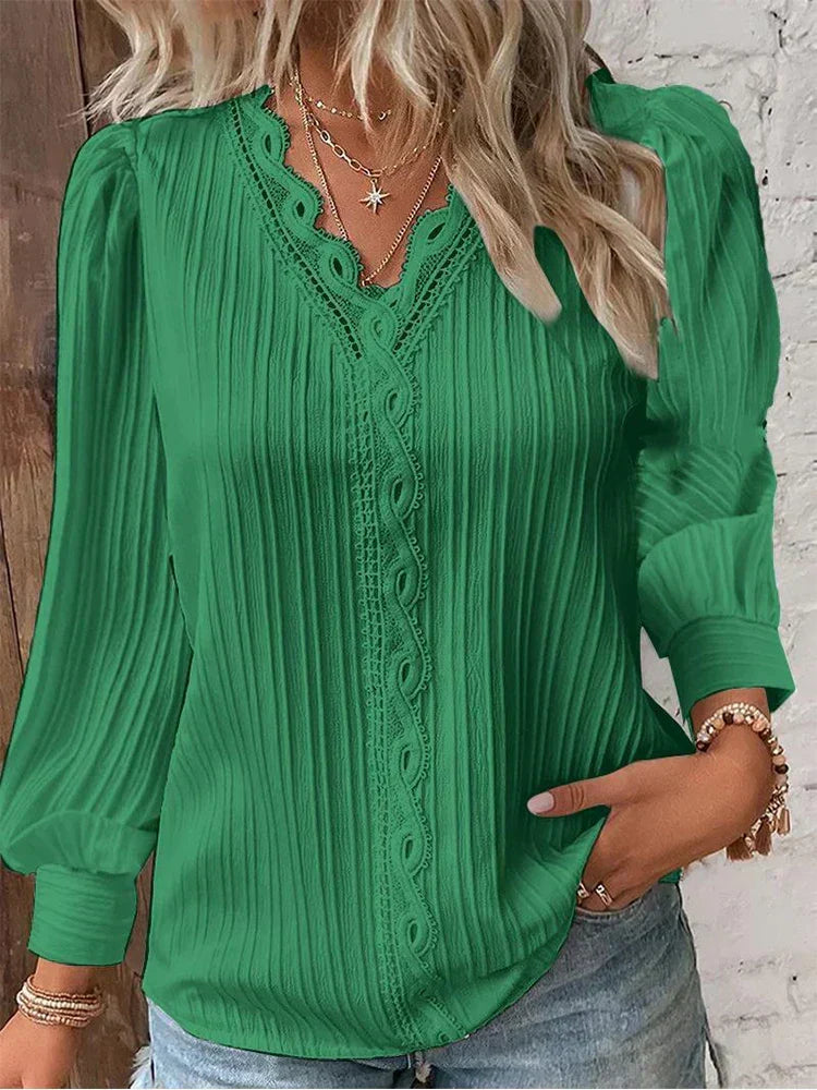 Renata | Classic Pleated Top