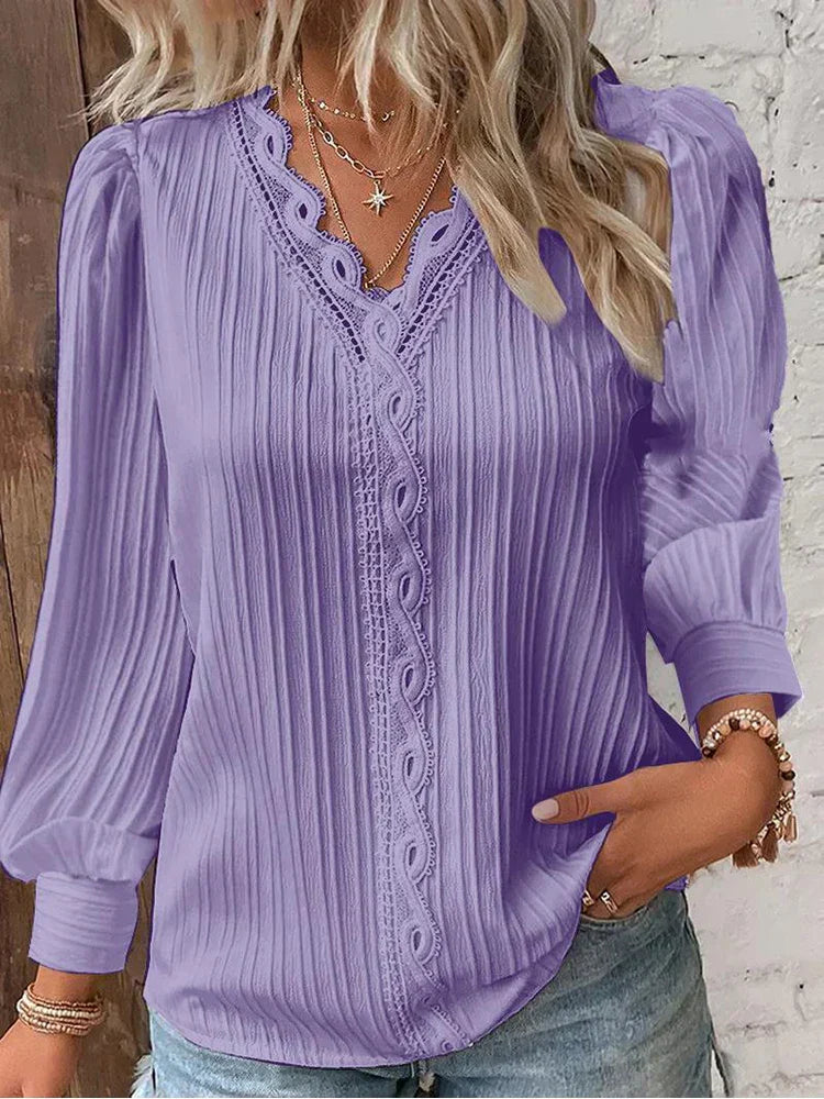 Renata | Classic Pleated Top
