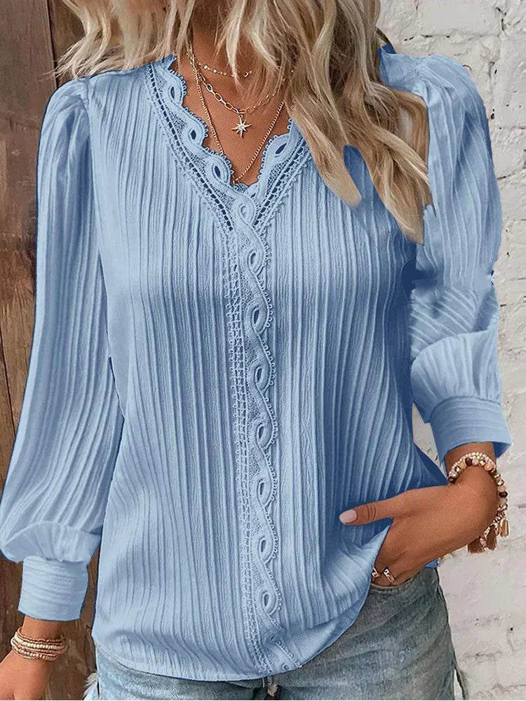 Renata | Classic Pleated Top