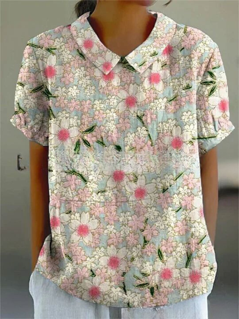 Marlene | Vintage Print Shirt
