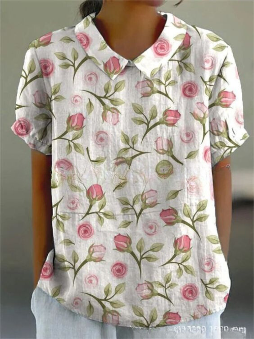 Marlene | Vintage Print Shirt