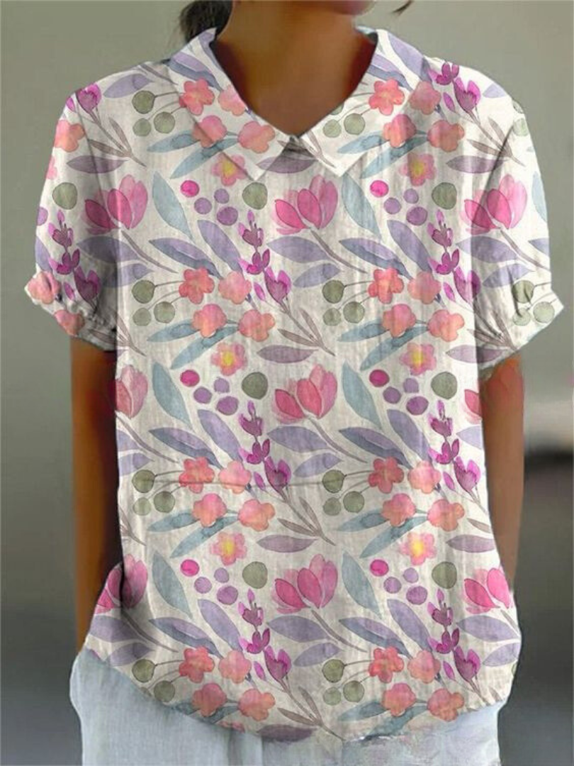 Marlene | Vintage Print Shirt