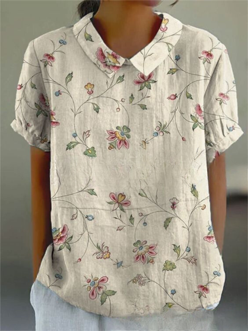 Marlene | Vintage Print Shirt