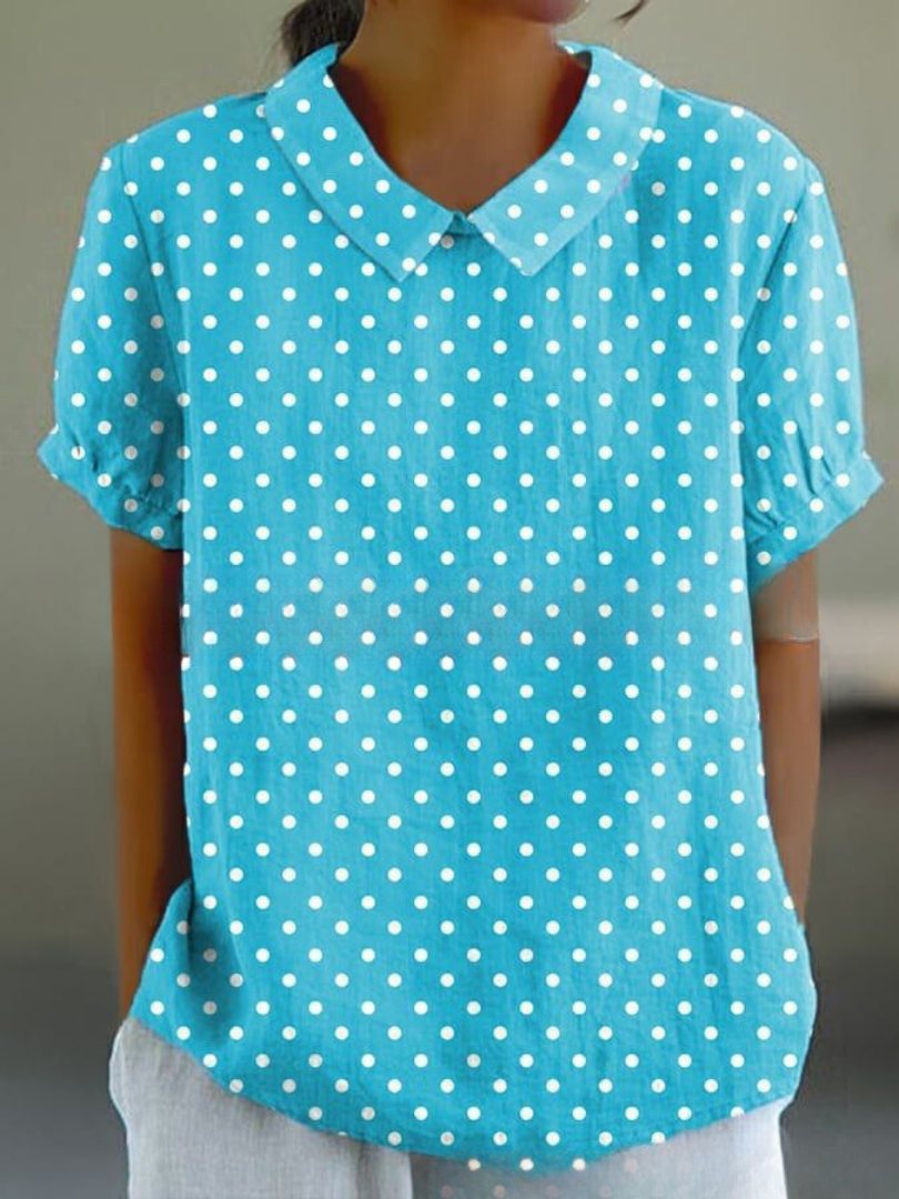 Marlene | Vintage Print Shirt
