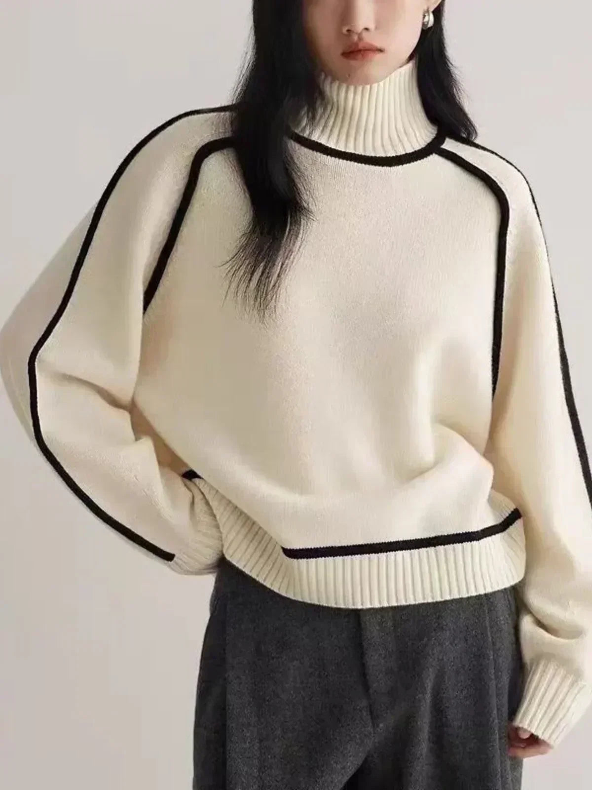 Donna | Elegant Turtleneck sweater