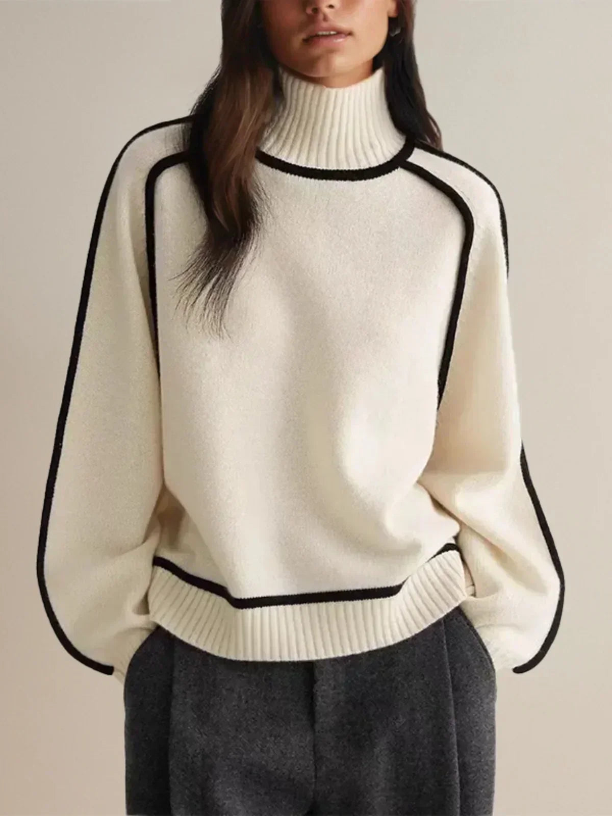 Donna | Elegant Turtleneck sweater