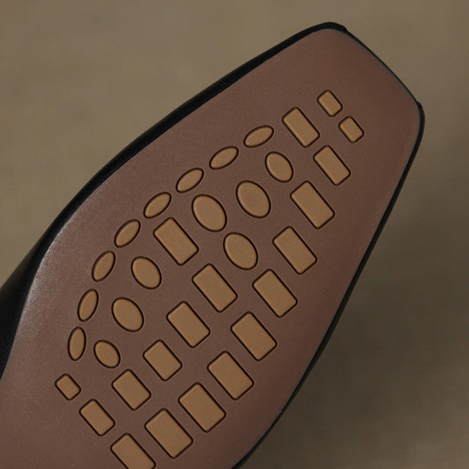 Keva Genuine Leather Mules