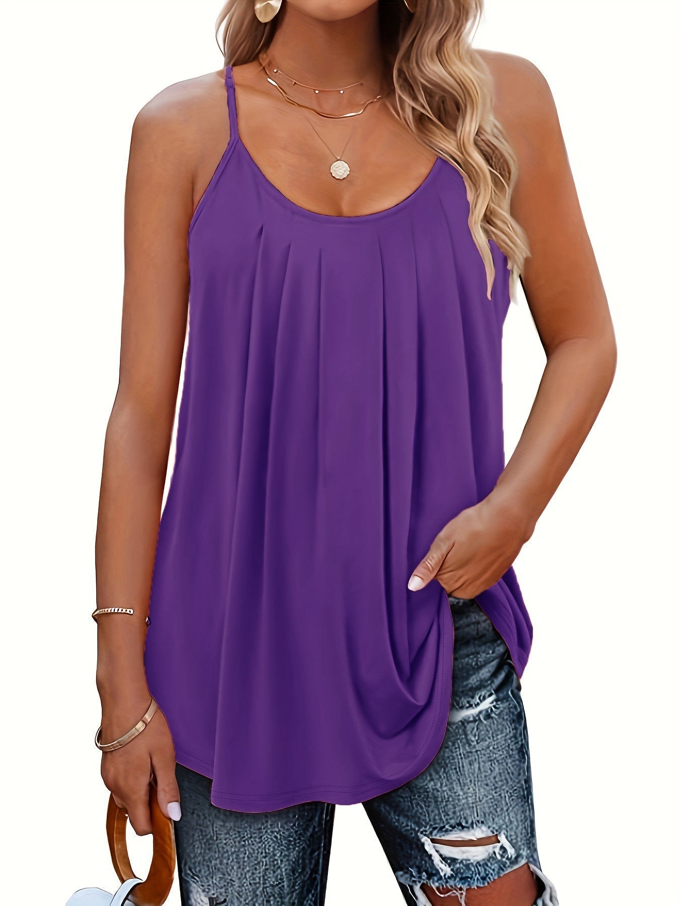 Mila | Lightweight Spaghetti Strap Fit Summer Top