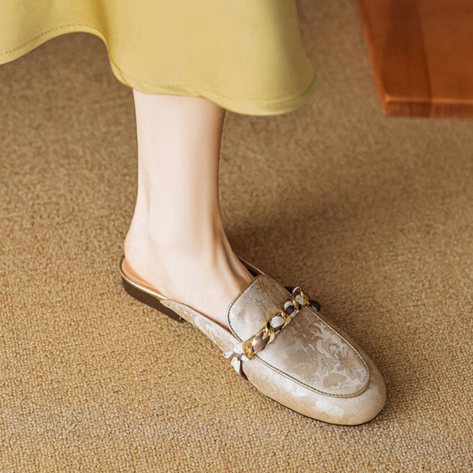 Lumor Genuine Leather Mules