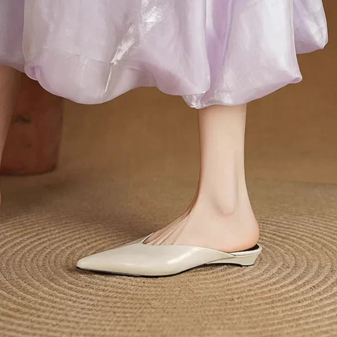 Eneva Leather Mules