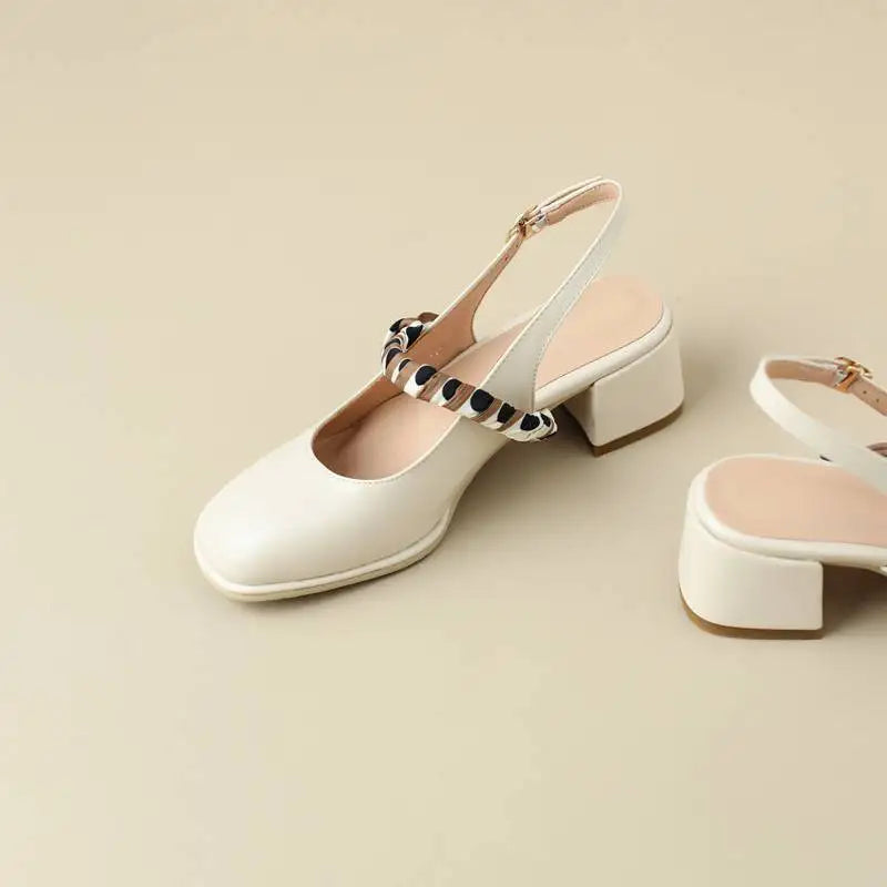 Dahlia Block Heels