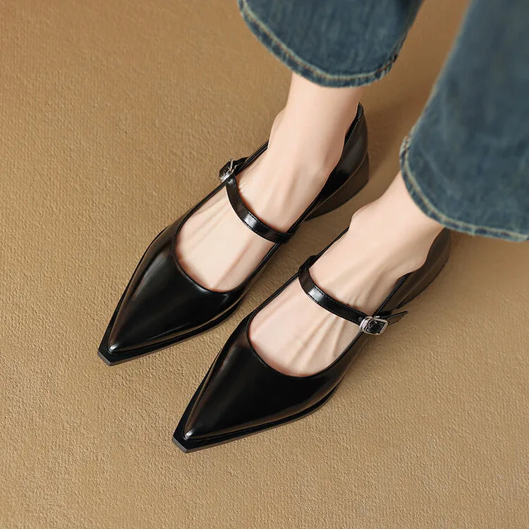 Maden Genuine Leather Heels